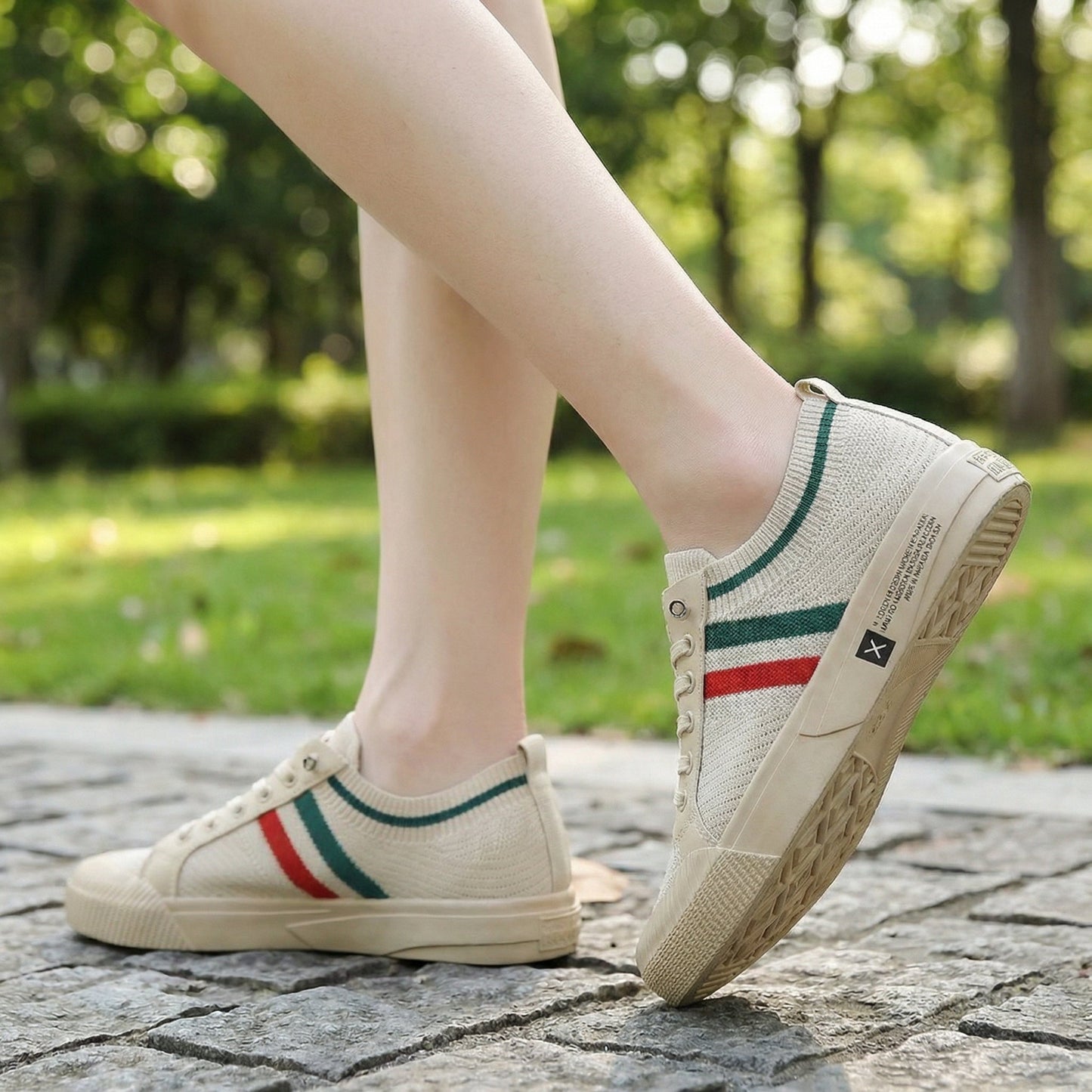 Clariselle Riviera — Sneaker in Maglia Traspirante con Suola Ammortizzata