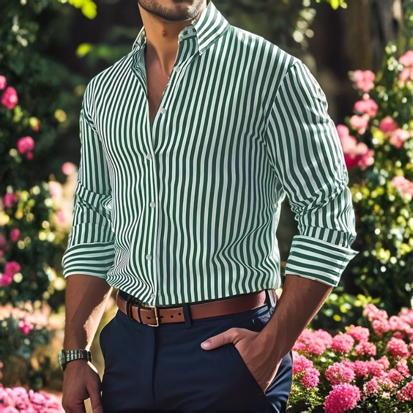 Camicia elegante a righe