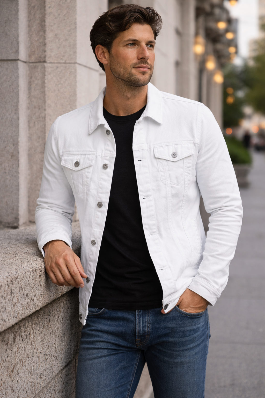 Giacca di Jeans da Uomo