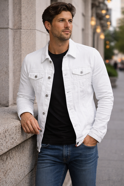 Giacca di Jeans da Uomo