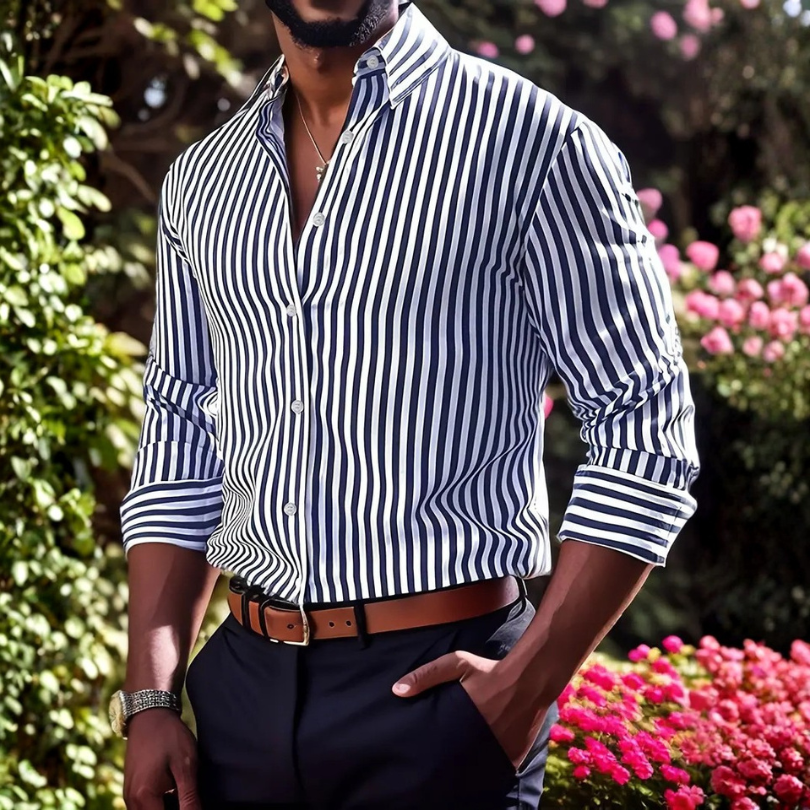 Camicia elegante a righe