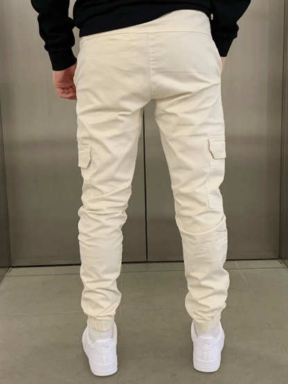 Jogger Cargo - Crema