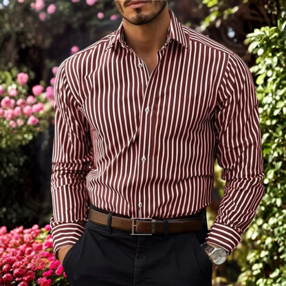Camicia elegante a righe