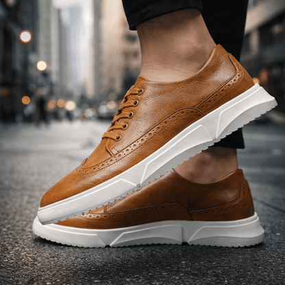 SCARPE IN PELLE HARRINGTON