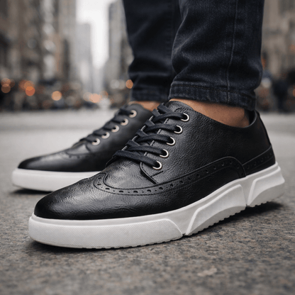 SCARPE IN PELLE HARRINGTON