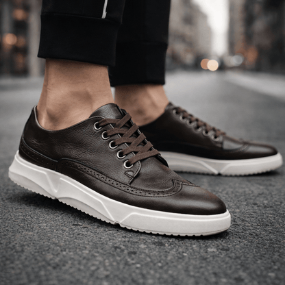 SCARPE IN PELLE HARRINGTON