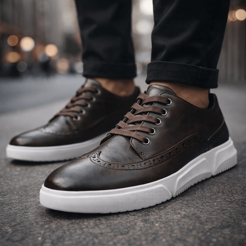 SCARPE IN PELLE HARRINGTON