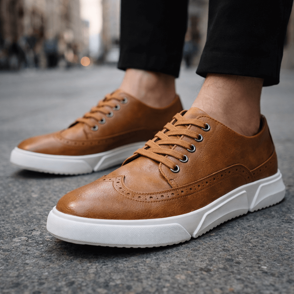 SCARPE IN PELLE HARRINGTON