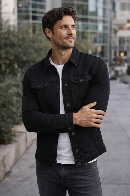 Giacca di Jeans da Uomo