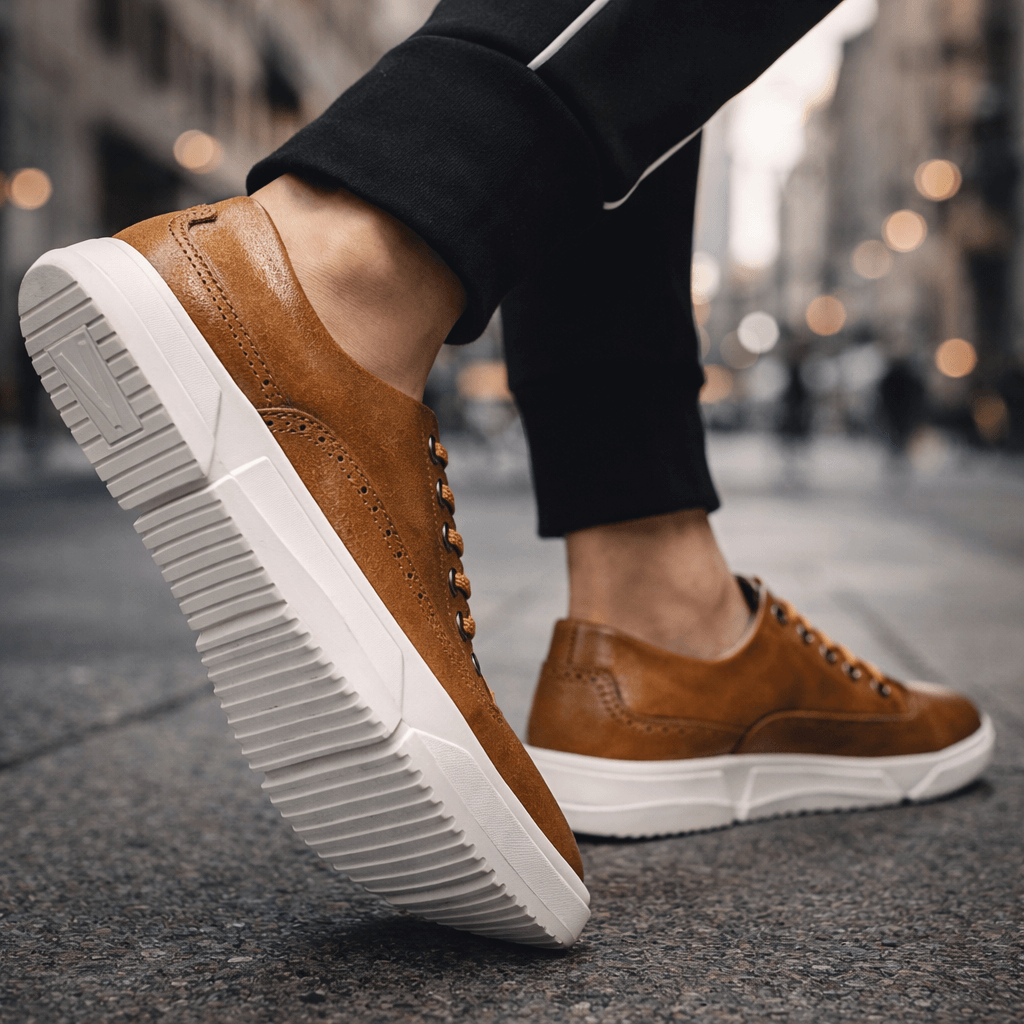 SCARPE IN PELLE HARRINGTON