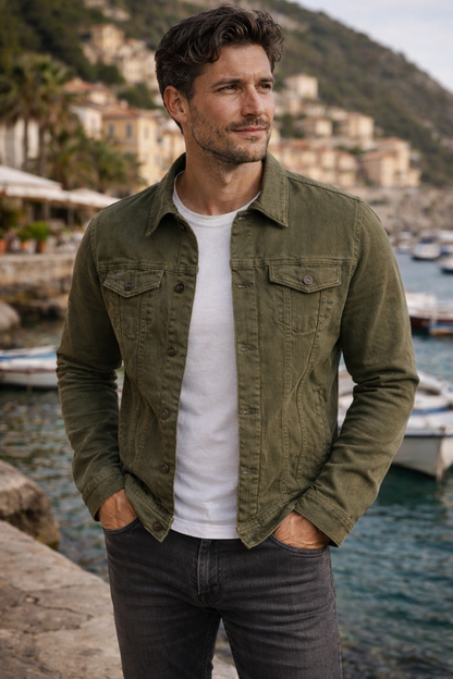 Giacca di Jeans da Uomo