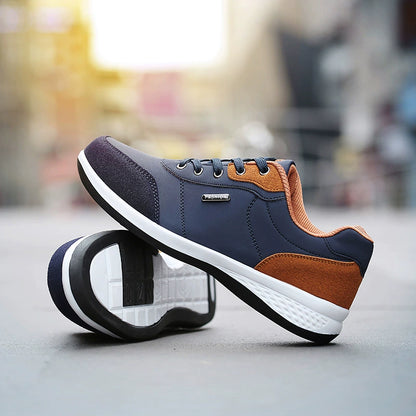 Sneaker in Pelle Da Uomo – Antiscivolo e Ammortizzate