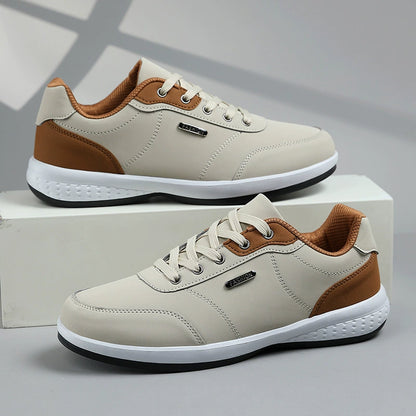 Sneaker in Pelle Da Uomo – Antiscivolo e Ammortizzate