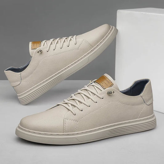 TRAINER IN PELLE OXFORD