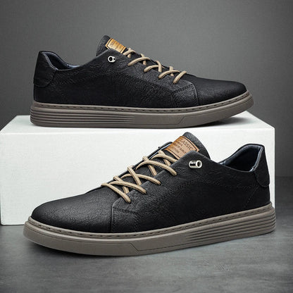 TRAINER IN PELLE OXFORD
