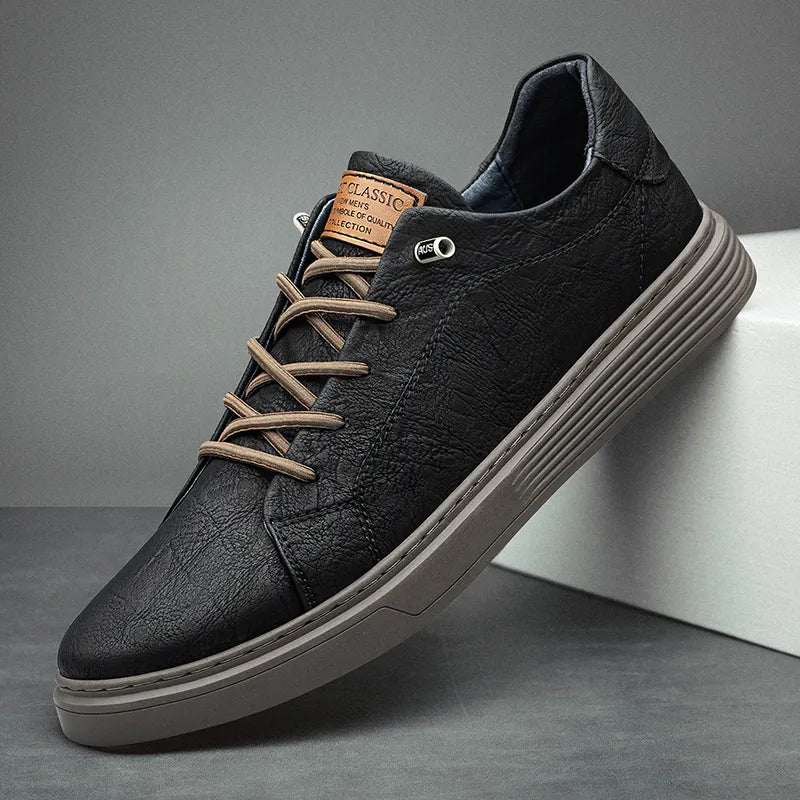 TRAINER IN PELLE OXFORD