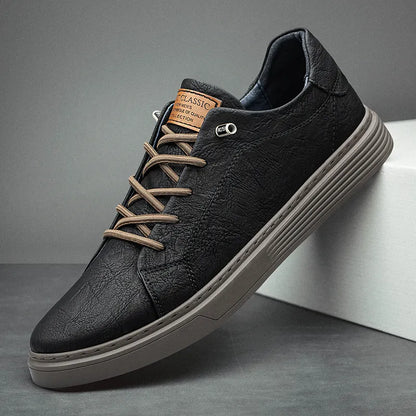 TRAINER IN PELLE OXFORD