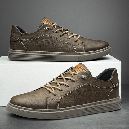 TRAINER IN PELLE OXFORD