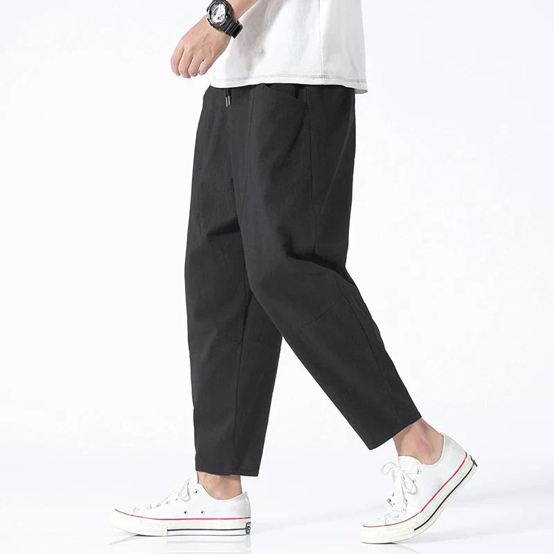 Pantaloni in Lino di Kyoto