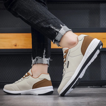 Sneaker in Pelle Da Uomo – Antiscivolo e Ammortizzate