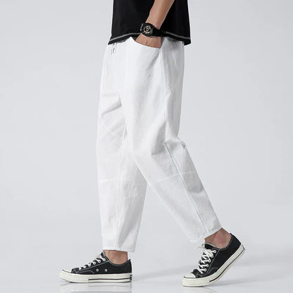 Pantaloni in Lino di Kyoto