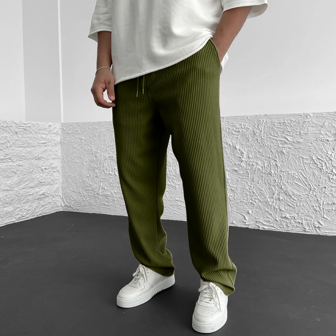 Pantaloni Tricot Relaxati Monaco