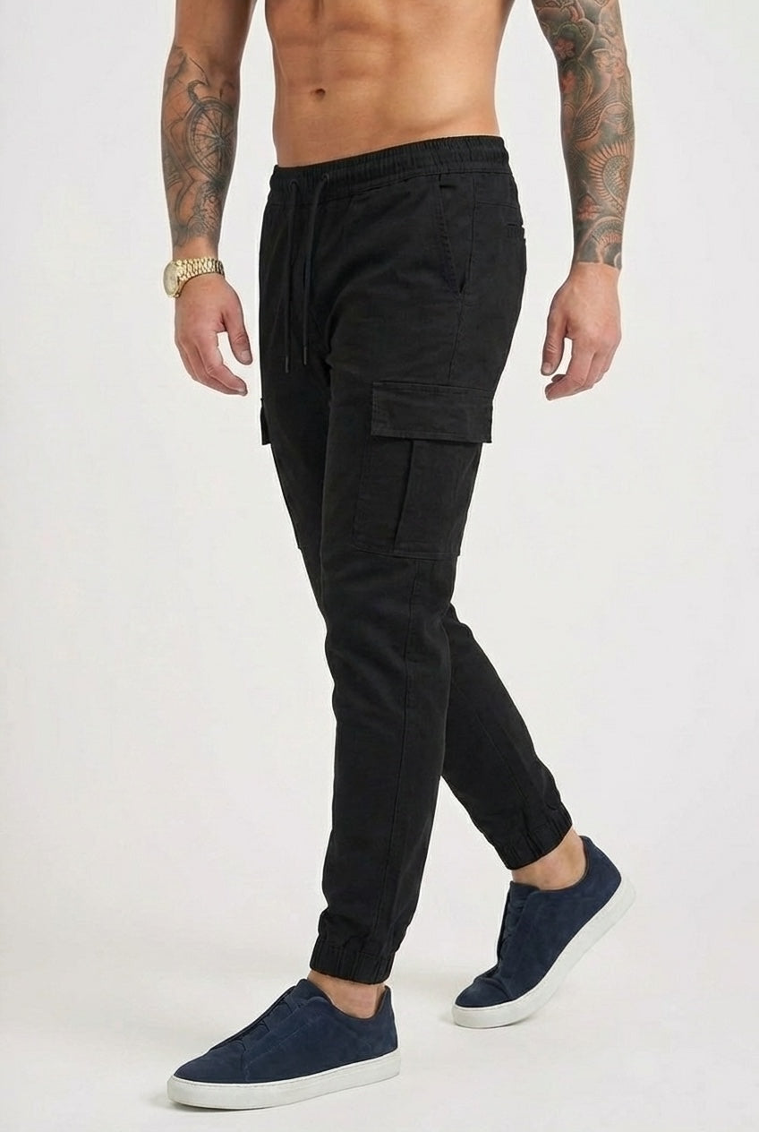 Jogger Cargo - Nero