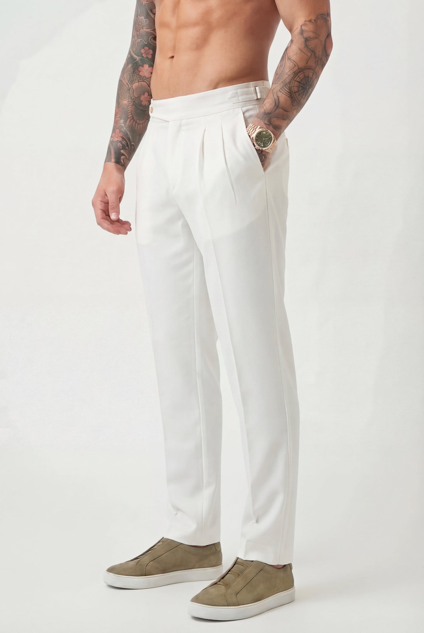 Pantaloni Lockhart - Bianchi