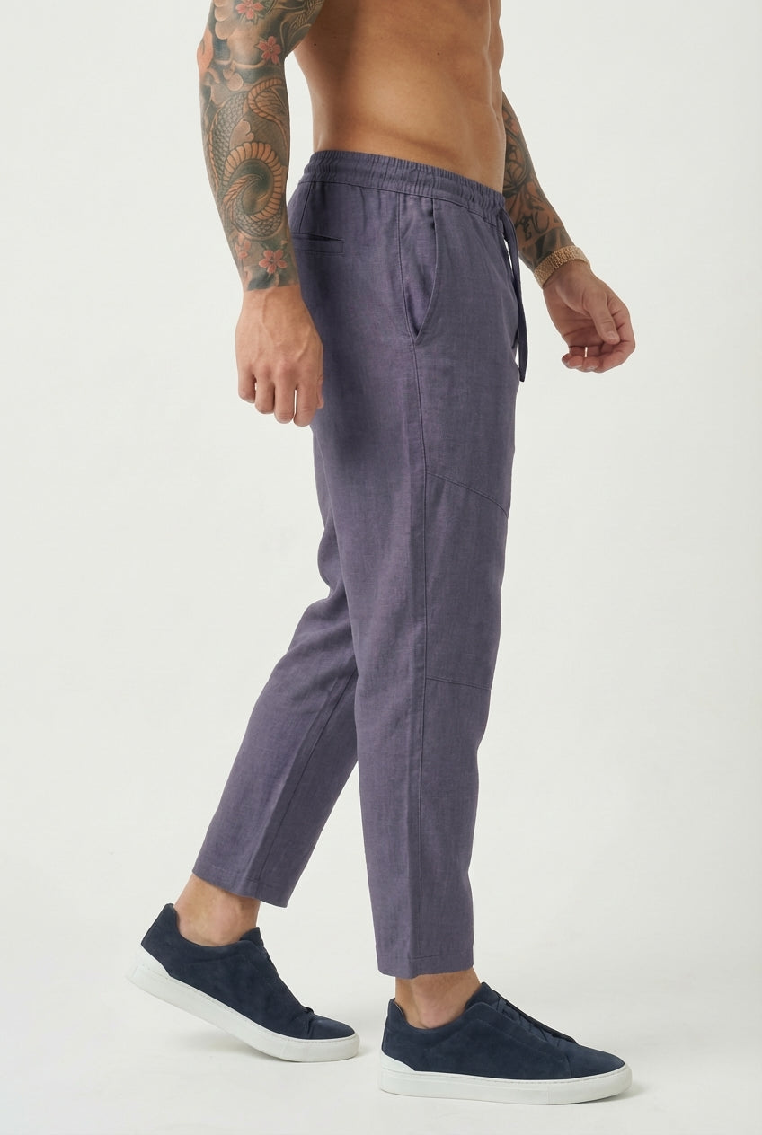 Pantaloni in Lino di Kyoto