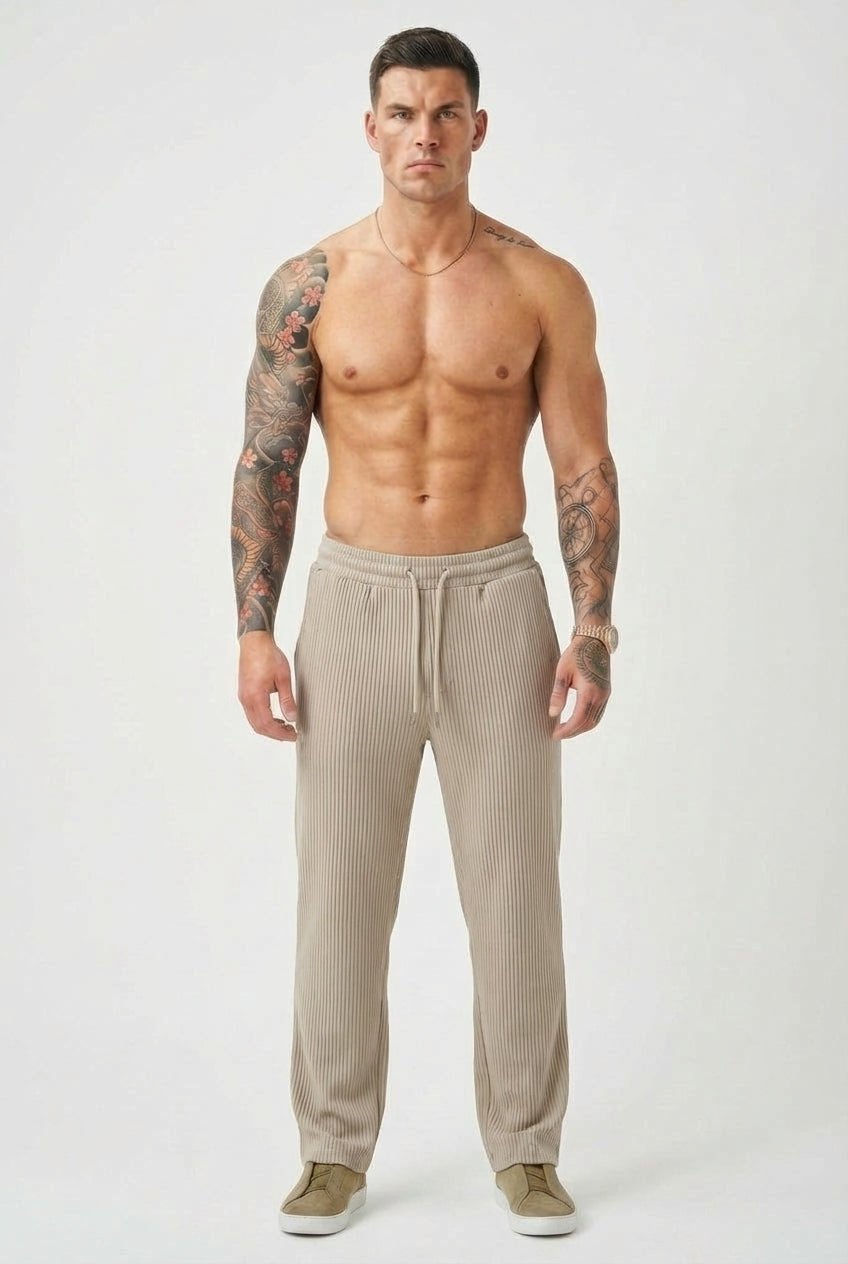 Pantaloni Tricot Relaxati Monaco