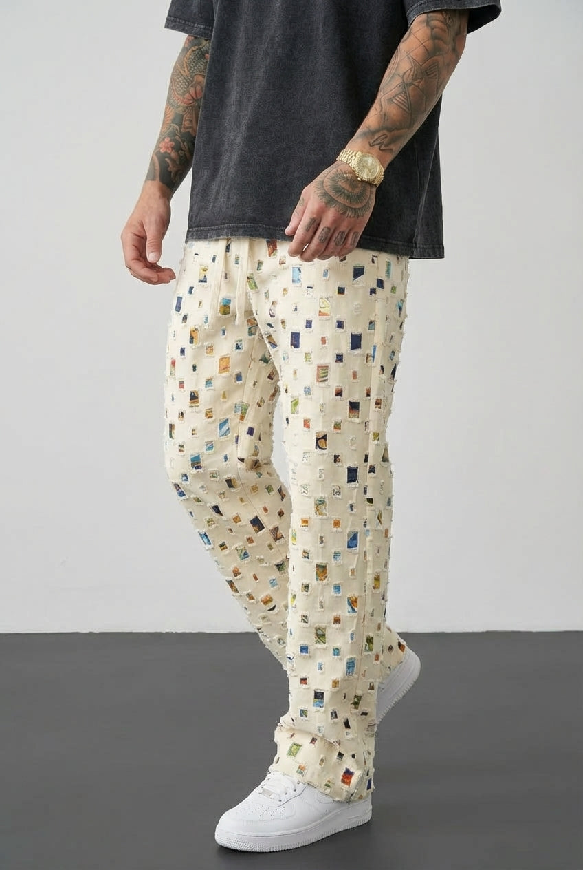 Pantaloni Mosaico