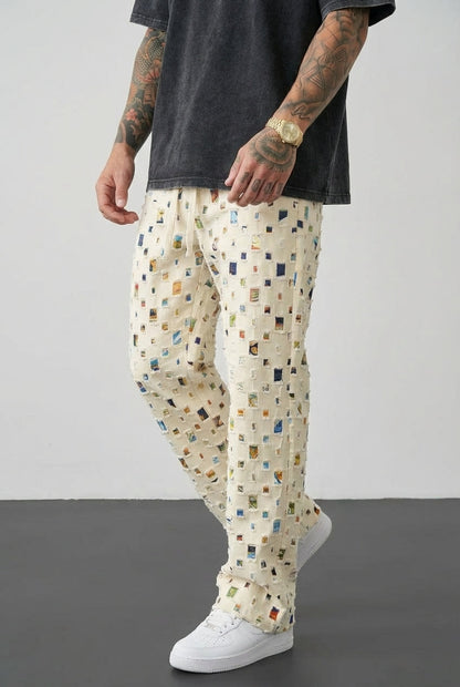 Pantaloni Mosaico