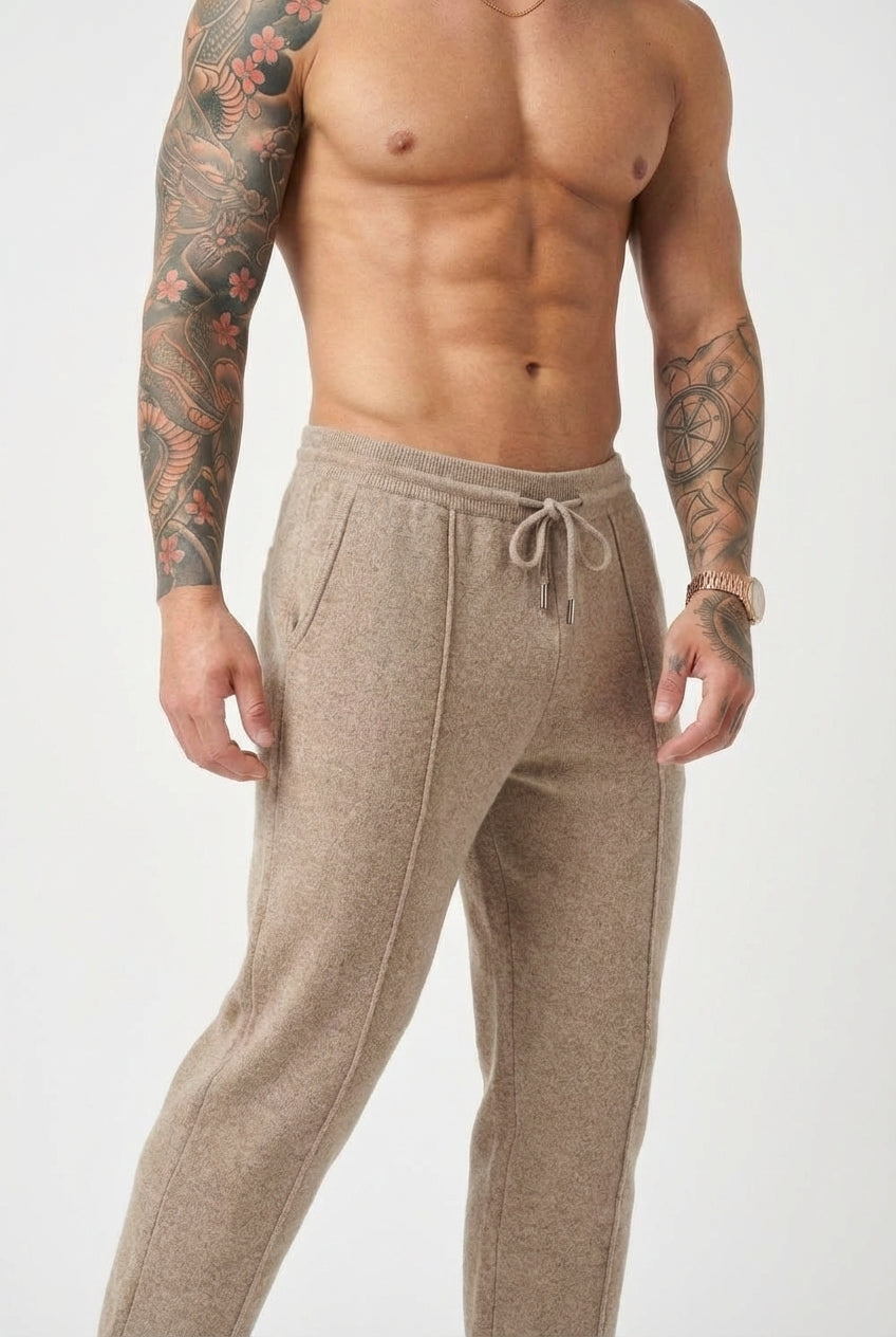 Pantaloni Merino Cloud - Beige
