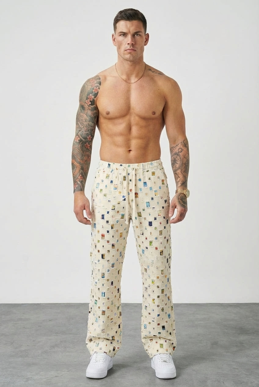 Pantaloni Mosaico