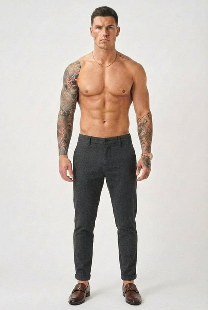 Pantaloni Slim Fit Luca - Neri