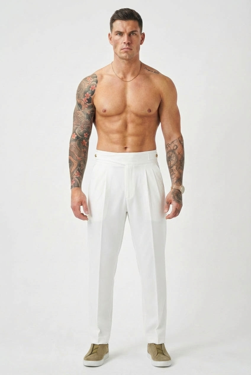 Pantaloni Lockhart - Bianchi