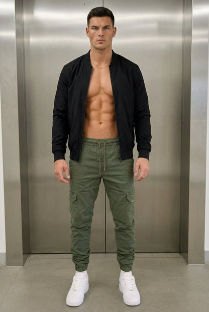 Jogger Cargo - Verde Militare
