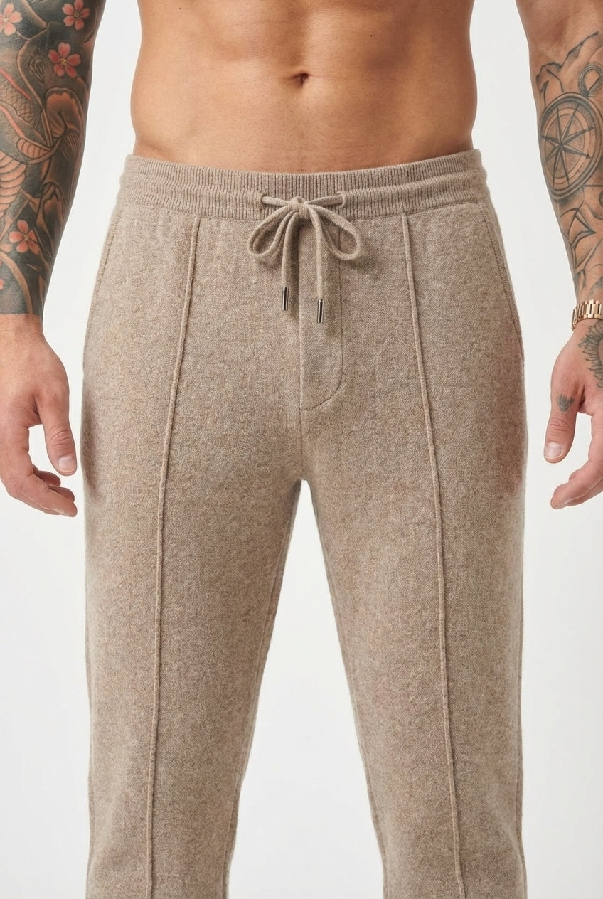 Pantaloni Merino Cloud - Beige