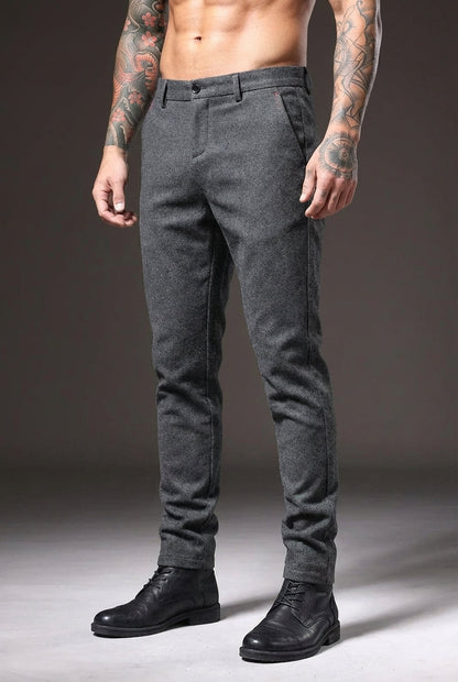Pantaloni Slim Fit Luca - Grigio Chiaro