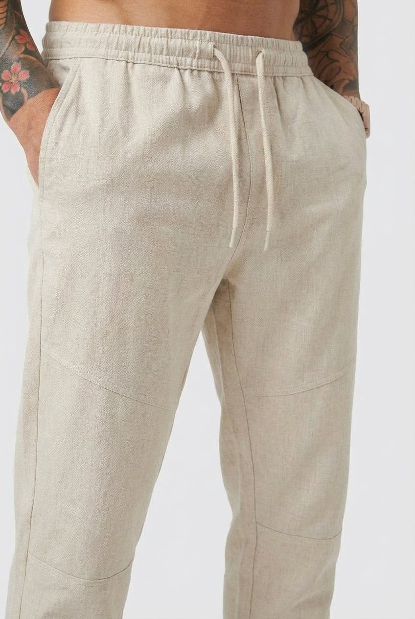 Pantaloni in Lino di Kyoto