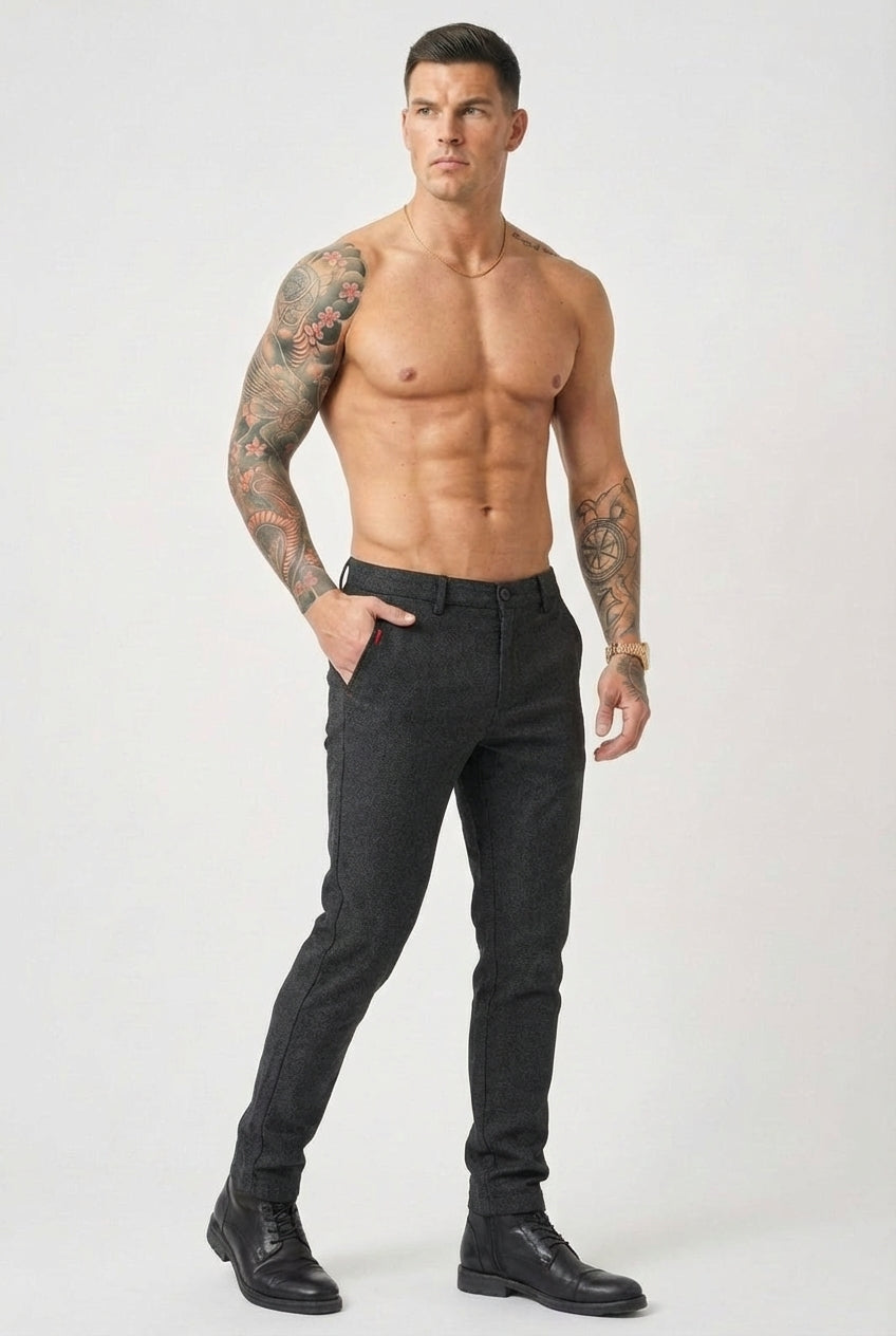 Pantaloni Slim Fit Luca - Neri