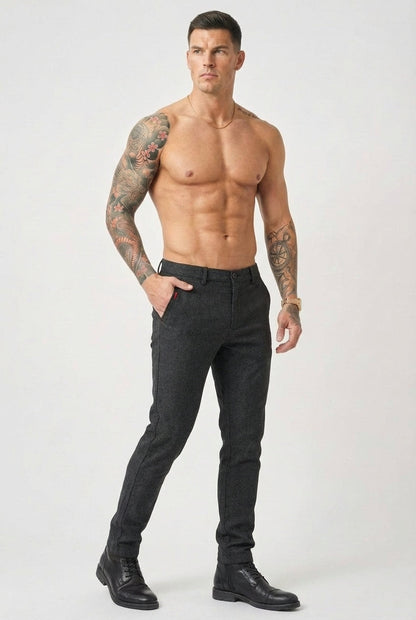 Pantaloni Slim Fit Luca - Neri
