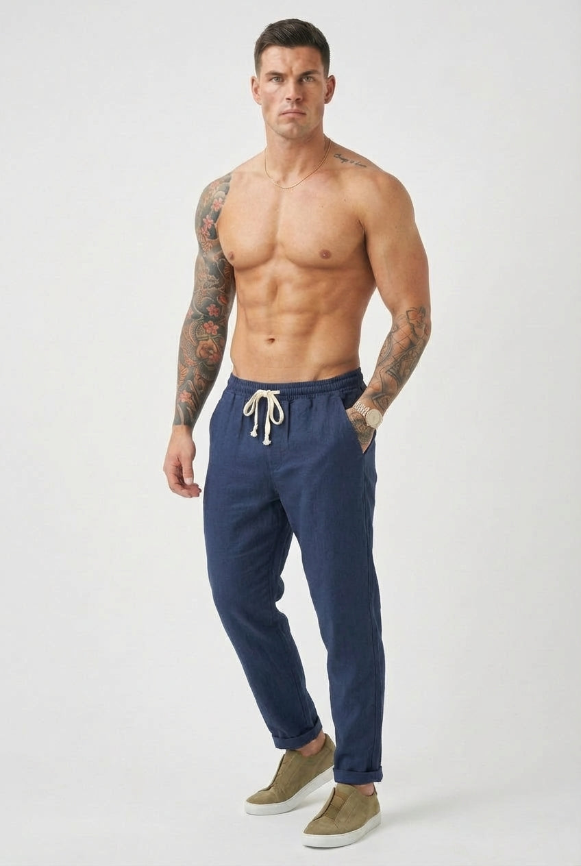 Pantaloni in Lino Massimo
