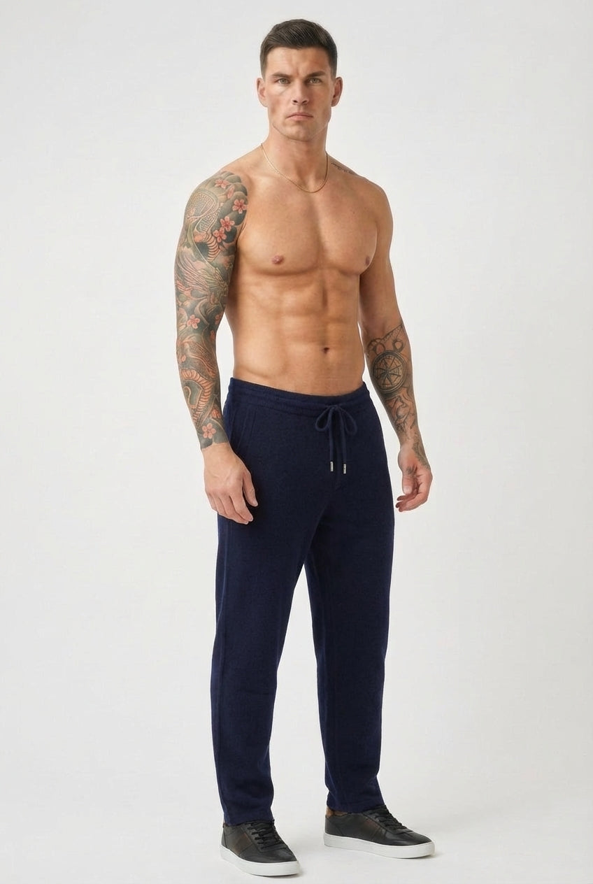 Pantaloni Cloud Merino - Blu Navy