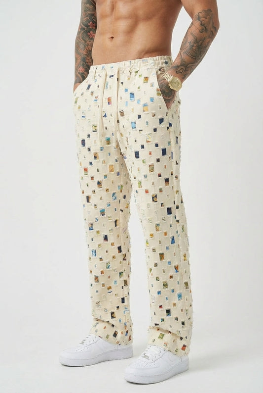 Pantaloni Mosaico