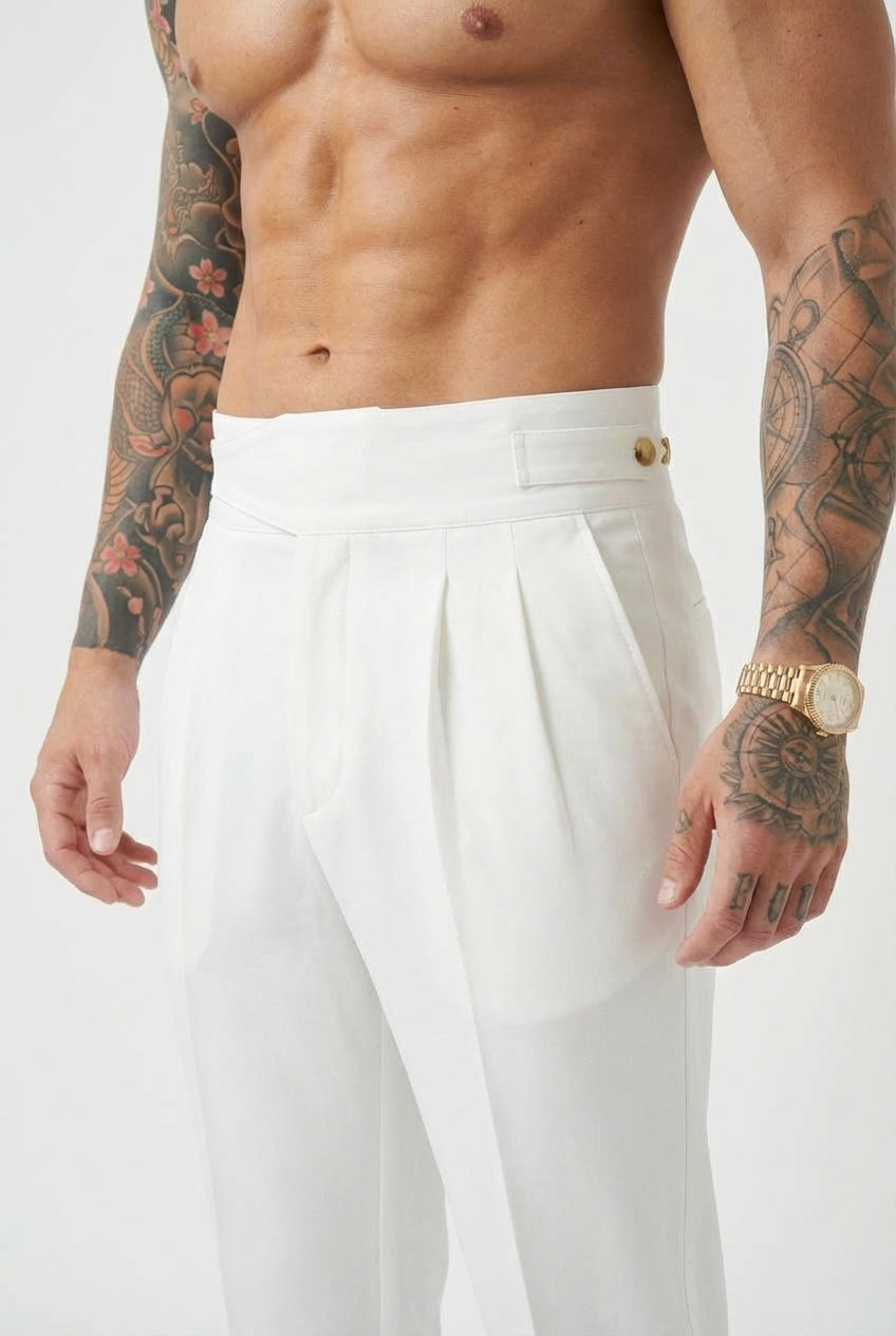 Pantaloni Lockhart - Bianchi