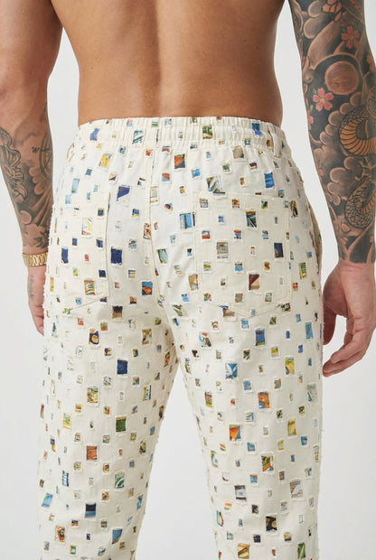 Pantaloni Mosaico