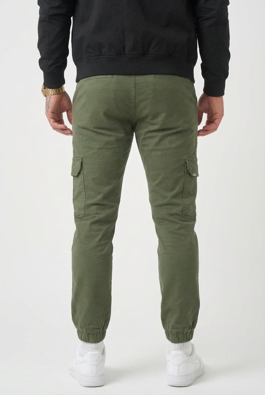 Jogger Cargo - Verde Militare
