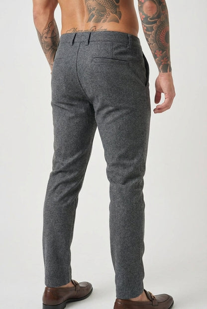 Pantaloni Slim Fit Luca - Grigio Chiaro